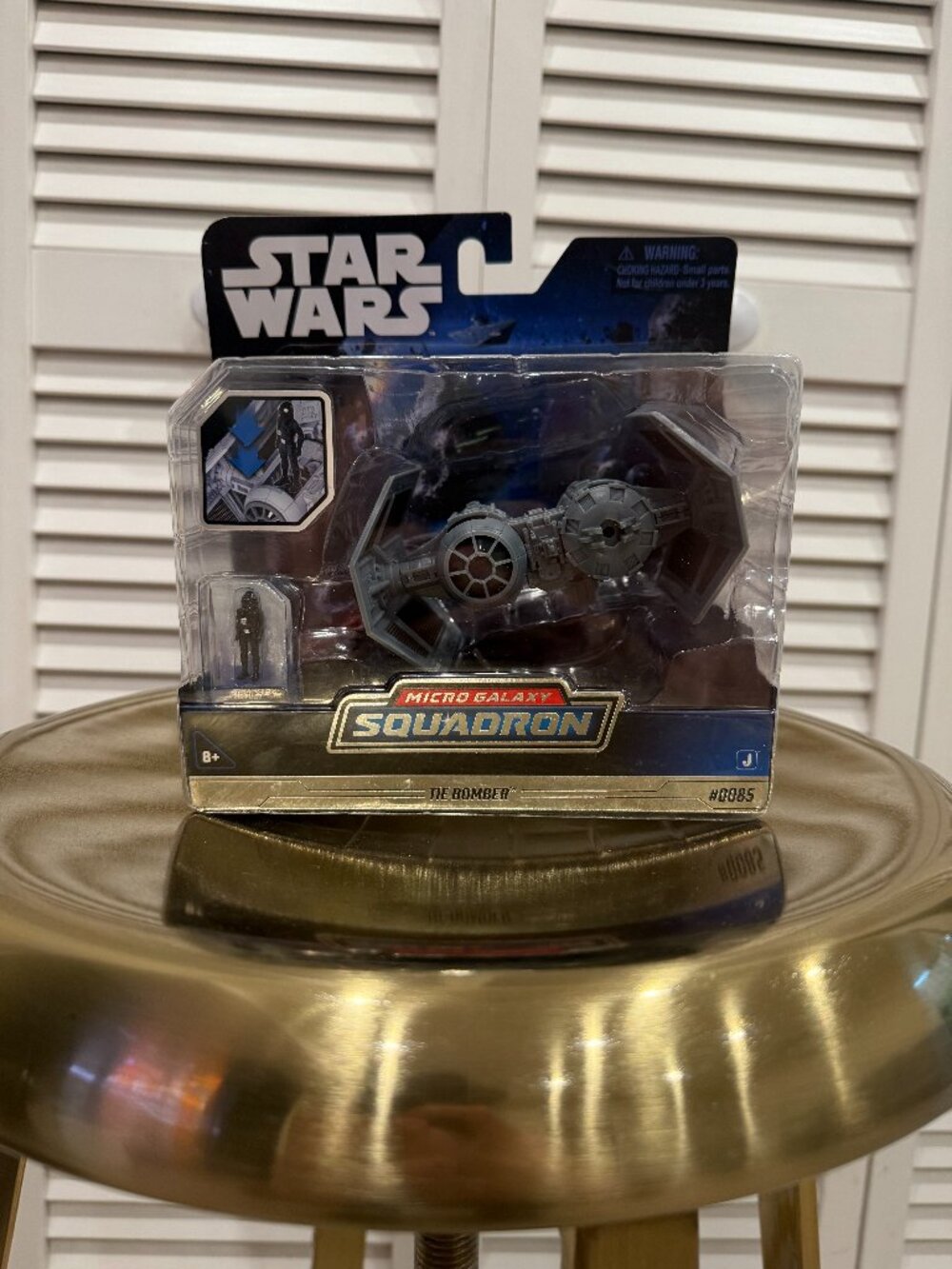 STAR WARS Micro Galaxy Squadron TIE Bomber -5-Inch Starfighter Class Vehicle NWB